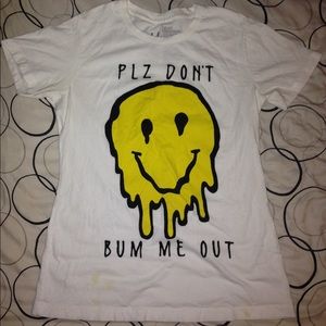 🎉ZUMIEZ TEE SHIRT🎉 /PLZ DONT BUM ME OUT/😂